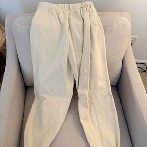 Daily Drills Women’s Cream Joggers